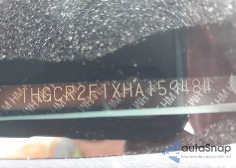 2017 Honda Accord Sport Se from USA, damaged, VIN 1HGCR2F1XHA159484